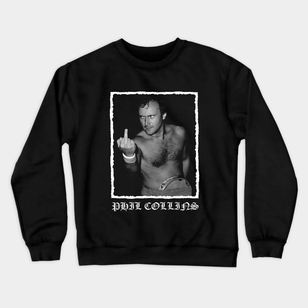 Retro Phil Collins Crewneck Sweatshirt by Black Wanted